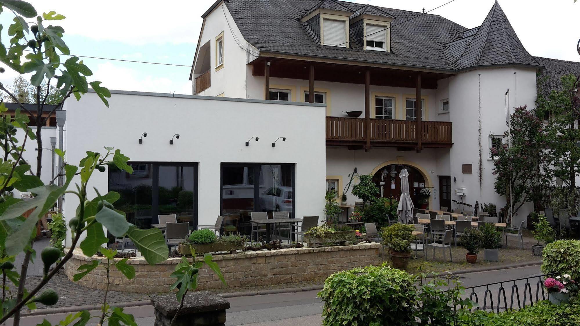 Johannishof Wein-Cafe & Gaestehaus Langsur Екстериор снимка